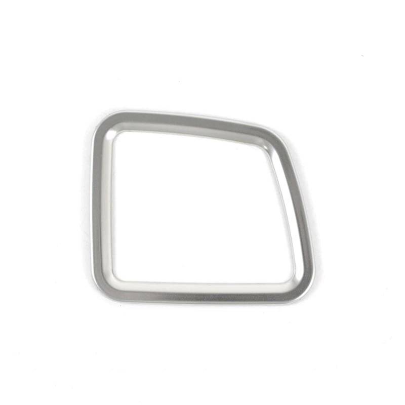 NNJIEUPO Navigationsleistenabdeckung Kompatibel Mit X5 F15 X6 F16 2015–2018 Auto-Mittelkonsole Schaltknauf Verstauen Aufräumen Aufbewahrungsbox Rahmen Schalthebel Carbon-Muster(Silver) von NNJIEUPO