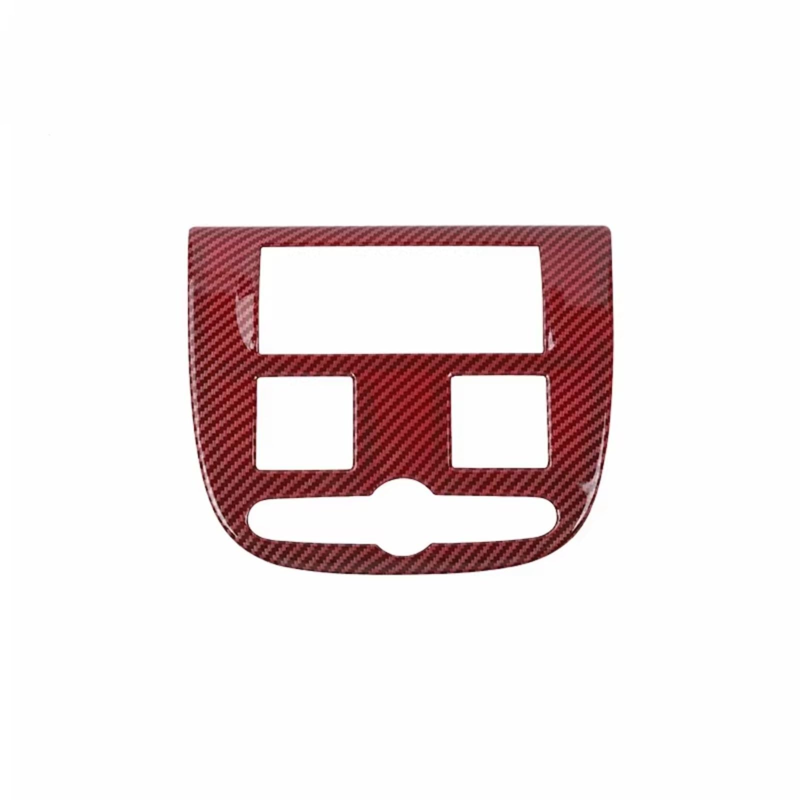Navigationsleistenabdeckung Kompatibel Mit GMC Für Yukon 2007 2008 2009 2010 2011 2012 2013. 1 Stück Dekorative Rahmen Für Die Mittelkonsole. Ornamente Für Die Mittelkonsole.(Red carbon fiber) von NNJIEUPO