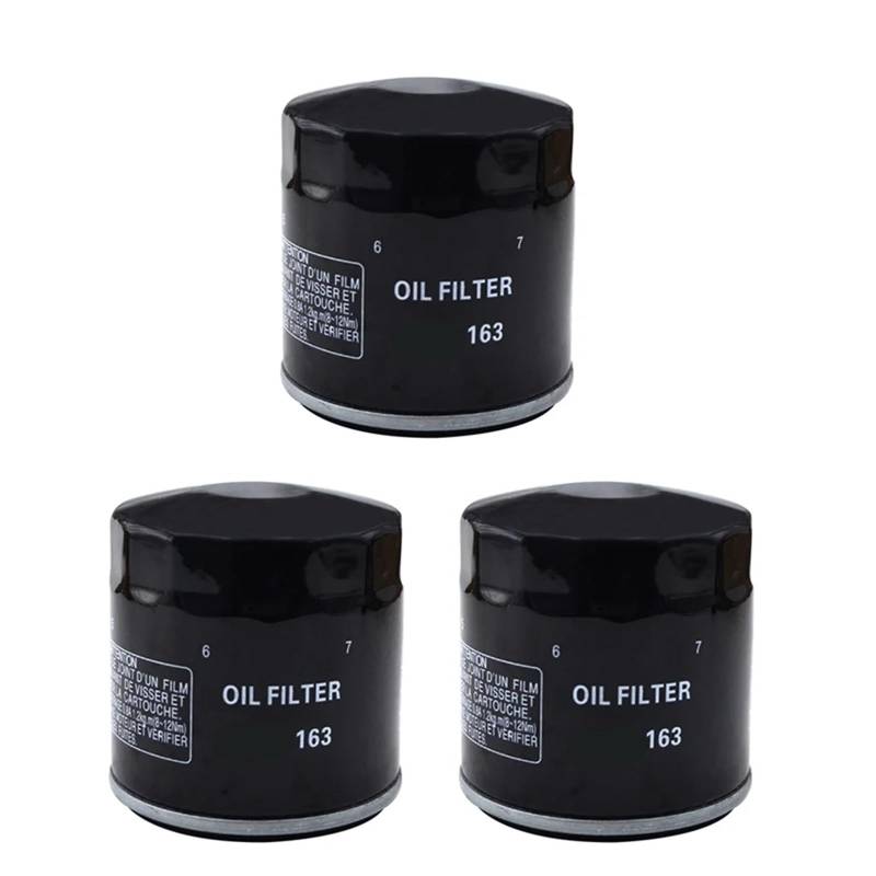 Motorrad Ölfilter for K75 K75A K75C K75RT K75S K75T ABS 740 750 R850C R850GS R850R R850RT Avantgarde Classic Edition 850(3 Pcs) von NNYROKJF