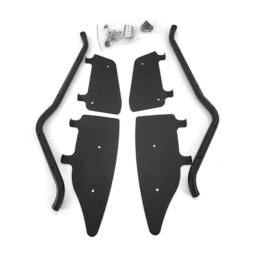 NOCHE Motorrad Sturzbügel Für ZONTES 350E 350 E Motorrad Motor Schutz Autobahn Crash Bar Rahmen Schutz Stoßstange Zubehör Motorrad Stoßstange (Color : 350E Black) von NOCHE
