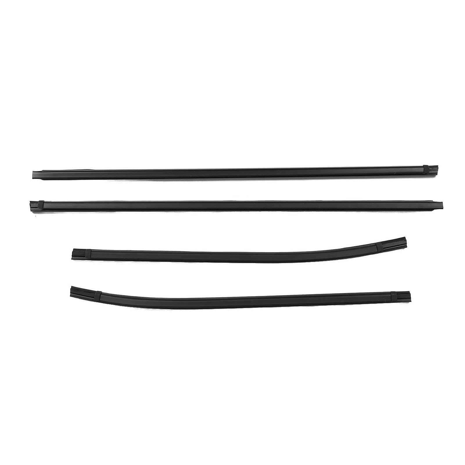 4-teilige Fenster-Dichtungsleiste 8-98004224-0, Wasserabweisender Gummi-Ersatz für Isuzu D-Max 1. Generation 4 Türen 2002 Bis 2011 4-teilige Fenster-Dichtungsleiste 8-98004224-0, Wasserabweisender Gummi-Ersatz für Isuzu D-Max 1. Generation 4 Türen 2002 Bis 2011 von NOENNULL