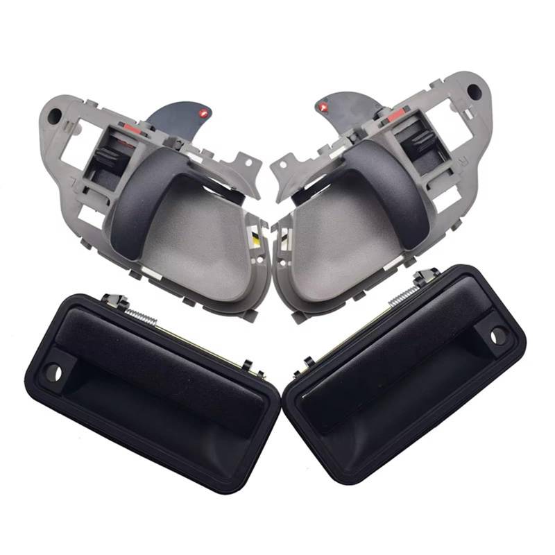 NOEyoue Auto-Innentürgriff Kompatibel Mit GMC Für Yukon C1500 C2500 C3500 K1500 1995–1999 Links Und Rechts Innen-/Außentürgriff-Set OE: 15708043 15708044 15742229 15742230 von NOEyoue