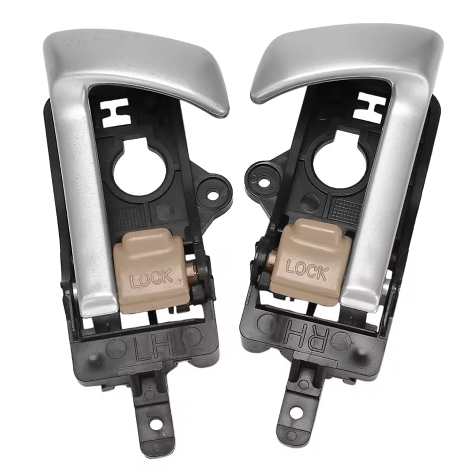 NOEyoue Auto-Innentürgriff Kompatibel Mit Hyundai Für Santa Fe 2007–2012 Innentürgriff Links Und Rechts Mit Beigem Knopf 82610-2B010 82620-2B010 NOEyoue Auto-Innentürgriff Kompatibel Mit Hyundai Für Santa Fe 2007–2012 Innentürgriff Links Und Rechts Mit Beigem Knopf 82610-2B010 82620-2B010 von NOEyoue