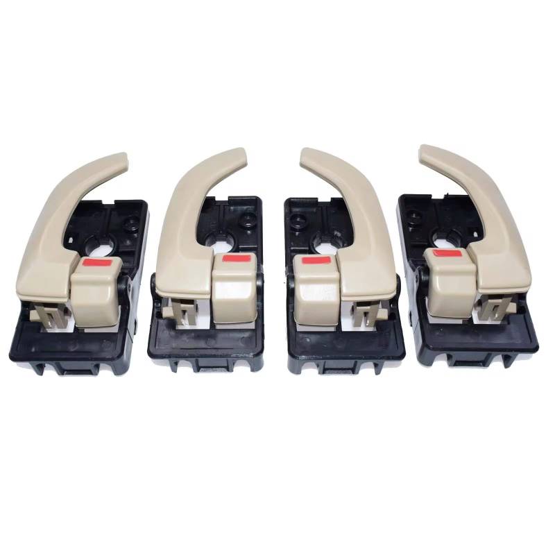 NOEyoue Auto-Innentürgriff Kompatibel Mit Hyundai Für Tucson 2005 2006 2007 2008 2009 4 Stück Links Und Rechts Türgriff Flächenbündiger Türknauf OEM: 826102E000 826202E000 von NOEyoue