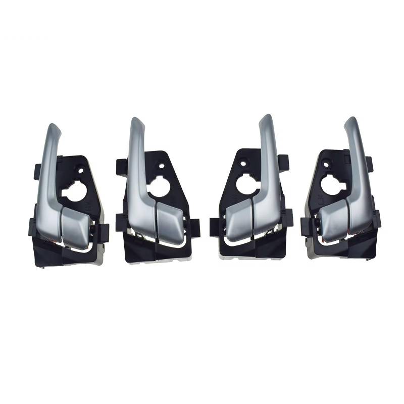 NOEyoue Auto-Innentürgriff Kompatibel Mit Kia Für Picanto 2011–2016 4 Stück Vorne Hinten Links Rechts Innentürgriff Silber/Schwarz OEM: 82610-1Y010 83610-1Y010 83620-1Y010 von NOEyoue