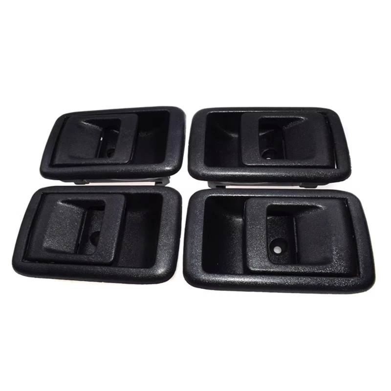 NOEyoue Auto-Innentürgriff Kompatibel Mit Toyota Für 4Runner 1996-2002 4-teiliges Autozubehör Links Und Rechts Bündiger Innentürgriff Schwarz OEM: 69205-10070 69206-10070 von NOEyoue