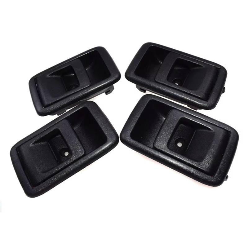 NOEyoue Auto-Innentürgriff Kompatibel Mit Toyota Für Camry 1987–1991 4-teiliges Autozubehör Links Und Rechts Flächenbündiger Türgriff Schwarz OEM: 69205–10070 69206–10070 von NOEyoue
