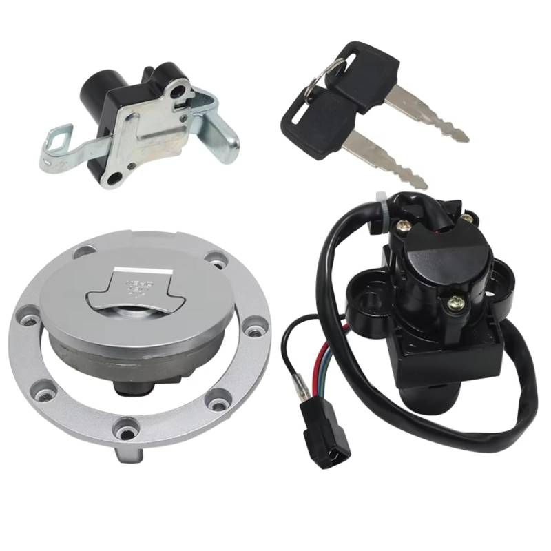 NOEyoue Zündschloss Für CB-1 Für CB400F 1989-1991 Für CB1000F 1993-1997 Motorrad Gas Tankdeckel Cover Lock Set 35010-KAF-762 35010-MZ1-600 von NOEyoue