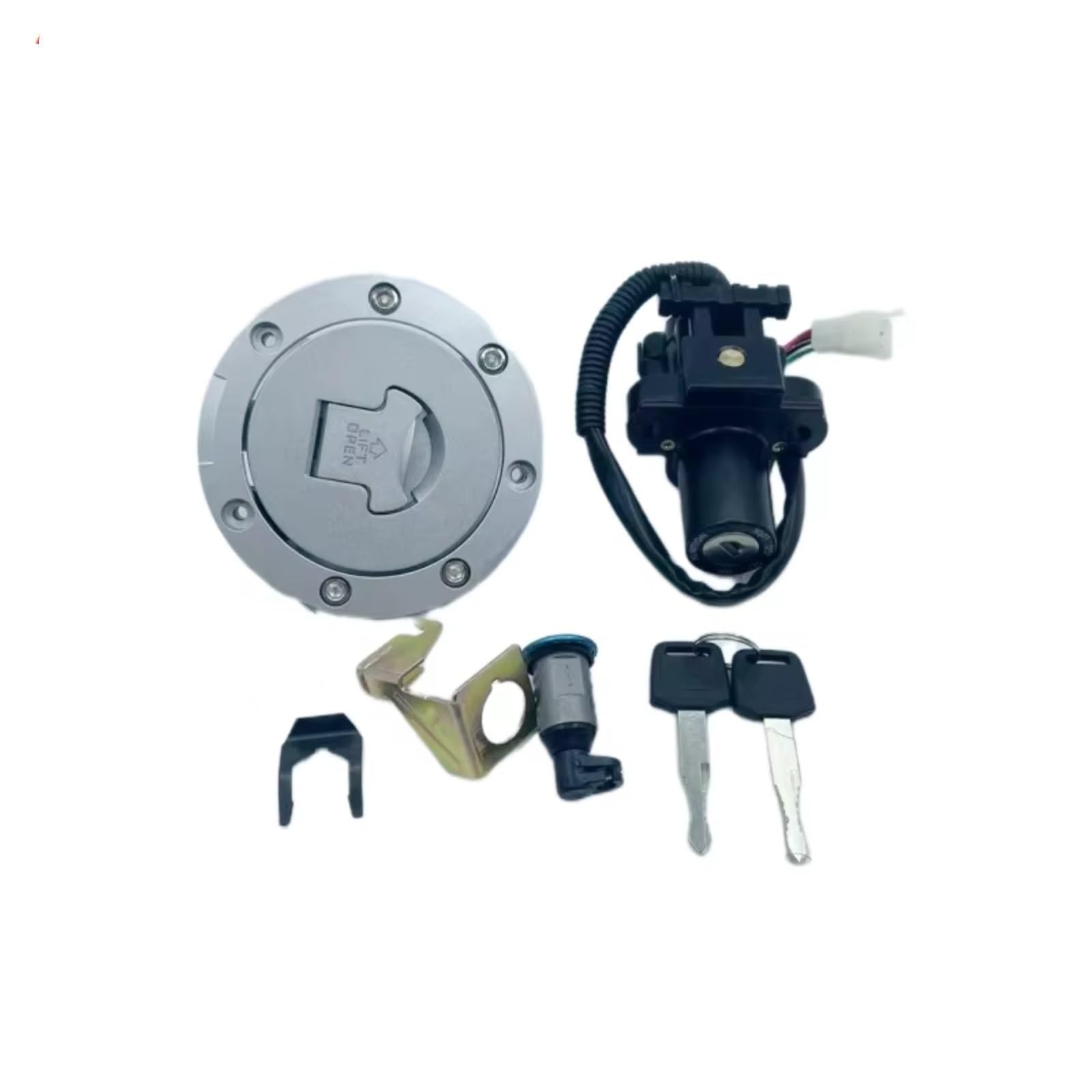 NOEyoue Zündschloss Für CBR600 2001-2006 Für CBR600RR Für CBR100RR 2004-2007 Für VTR1000 Motorrad Schloss Zündschloss Tankdeckel Abdeckung Lock Key Set NOEyoue Zündschloss Für CBR600 2001-2006 Für CBR600RR Für CBR100RR 2004-2007 Für VTR1000 Motorrad Schloss Zündschloss Tankdeckel Abdeckung Lock Key Set von NOEyoue