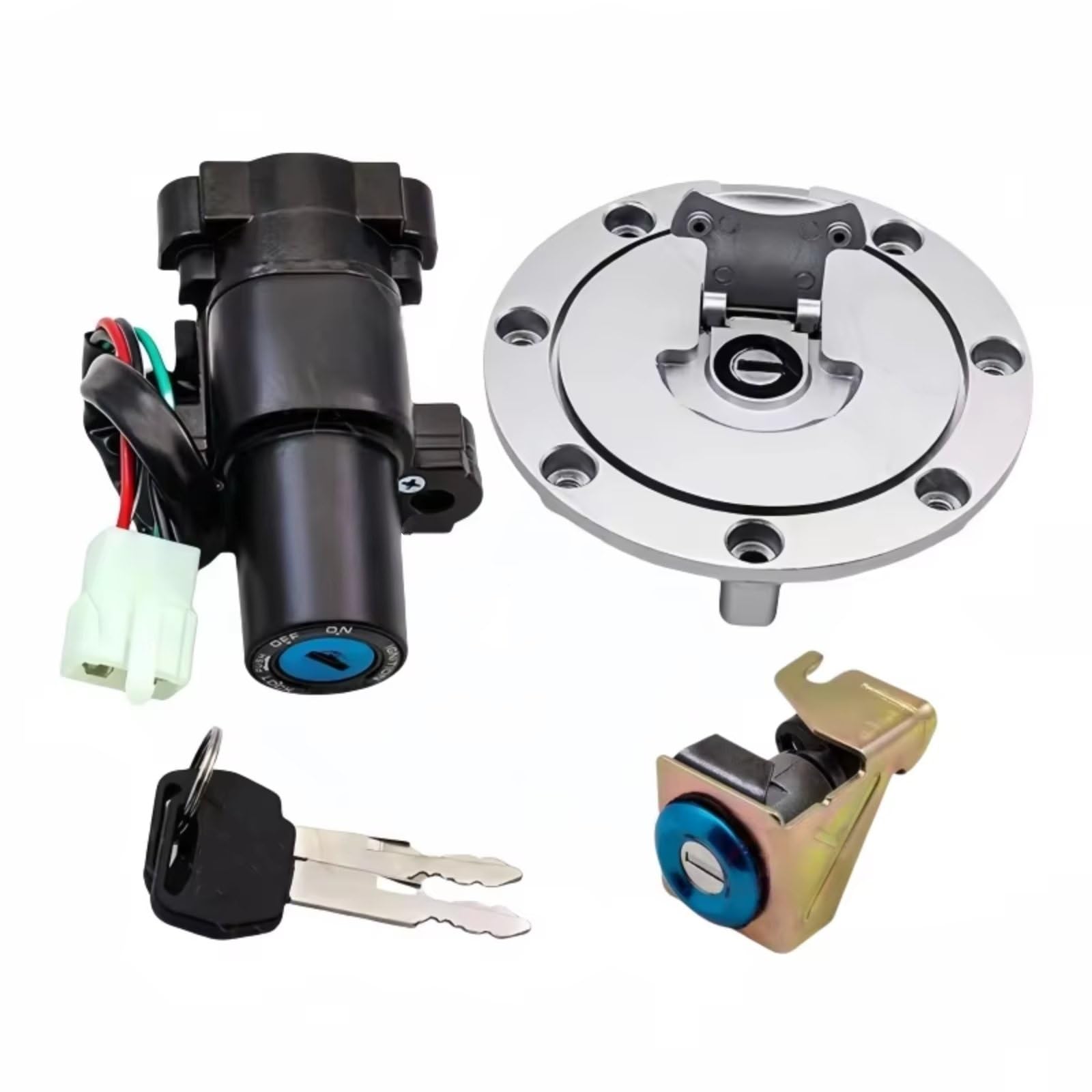 NOEyoue Zündschloss Für CBR600RR Für CBR1000RR 2001 2002 2003 2004 2005 2006 Zündschloss Öl Tank Für Tankdeckel Cover Lock Set Mit Schlüssel NOEyoue Zündschloss Für CBR600RR Für CBR1000RR 2001 2002 2003 2004 2005 2006 Zündschloss Öl Tank Für Tankdeckel Cover Lock Set Mit Schlüssel von NOEyoue