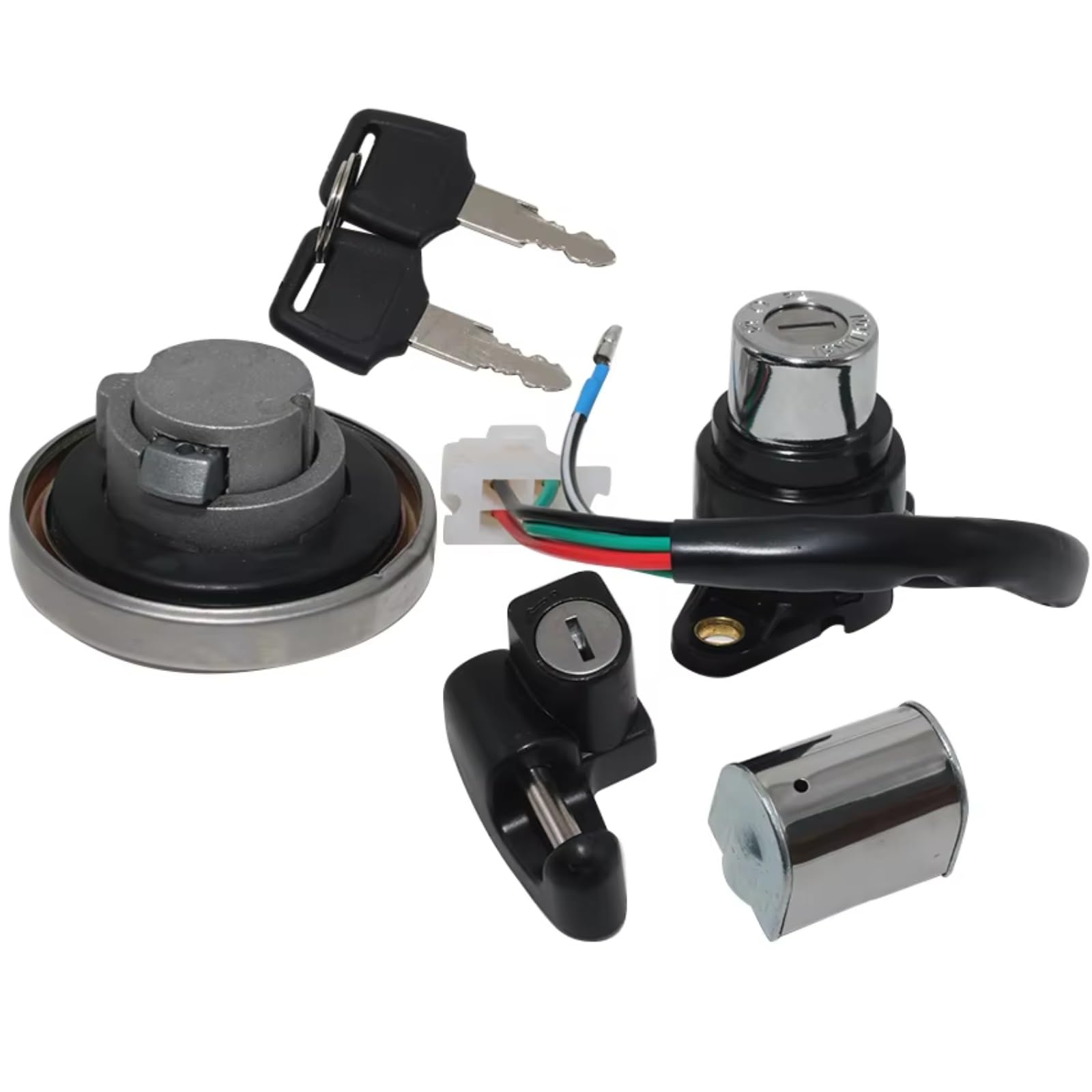 NOEyoue Zündschloss Für CMX250 Für Rebel 1985-1999 Für CA125 1995-1999 Motorrad Für Tankdeckel Cover Lock Set Motorrad Ersatz Teile NOEyoue Zündschloss Für CMX250 Für Rebel 1985-1999 Für CA125 1995-1999 Motorrad Für Tankdeckel Cover Lock Set Motorrad Ersatz Teile von NOEyoue