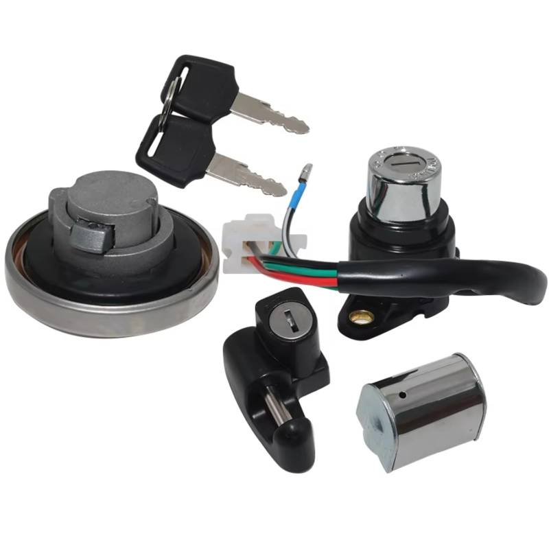 NOEyoue Zündschloss Für CMX250 Für Rebel 1985-1999 Für CA125 1995-1999 Motorrad Für Tankdeckel Cover Lock Set Motorrad Ersatz Teile von NOEyoue