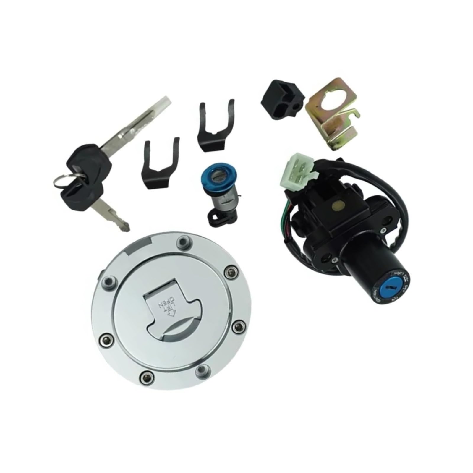 NOEyoue Zündschloss Für Nt650 Für Deauville Hawk 1998-2005 Für Nt700v Für Deauville 2006-2010 Motorrad Zündschloss Für Tankdeckel Für Sitz Lock Key Set NOEyoue Zündschloss Für Nt650 Für Deauville Hawk 1998-2005 Für Nt700v Für Deauville 2006-2010 Motorrad Zündschloss Für Tankdeckel Für Sitz Lock Key Set von NOEyoue