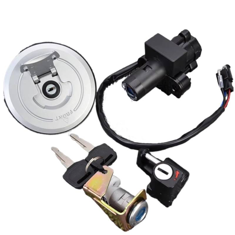 NOEyoue Zündschloss Für VTR250 MC33 1998-2007 Motorrad Zündschlüssel Tankdeckel Für Sitzschloss Kit Motorrad Zubehör Motorrad Ersatzteile von NOEyoue