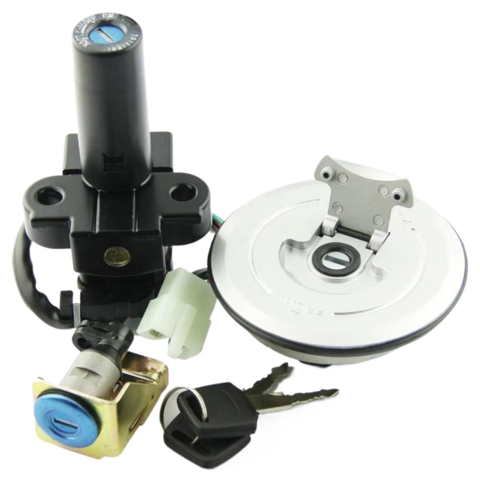 NOEyoue Zündschloss Für X4 Für CB1300 1997 1998 1999 2000 Zubehör Motorrad Zündschloss Kit Montage Für Tankdeckel Tank Abdeckung Mit 2 Schlüssel NOEyoue Zündschloss Für X4 Für CB1300 1997 1998 1999 2000 Zubehör Motorrad Zündschloss Kit Montage Für Tankdeckel Tank Abdeckung Mit 2 Schlüssel von NOEyoue