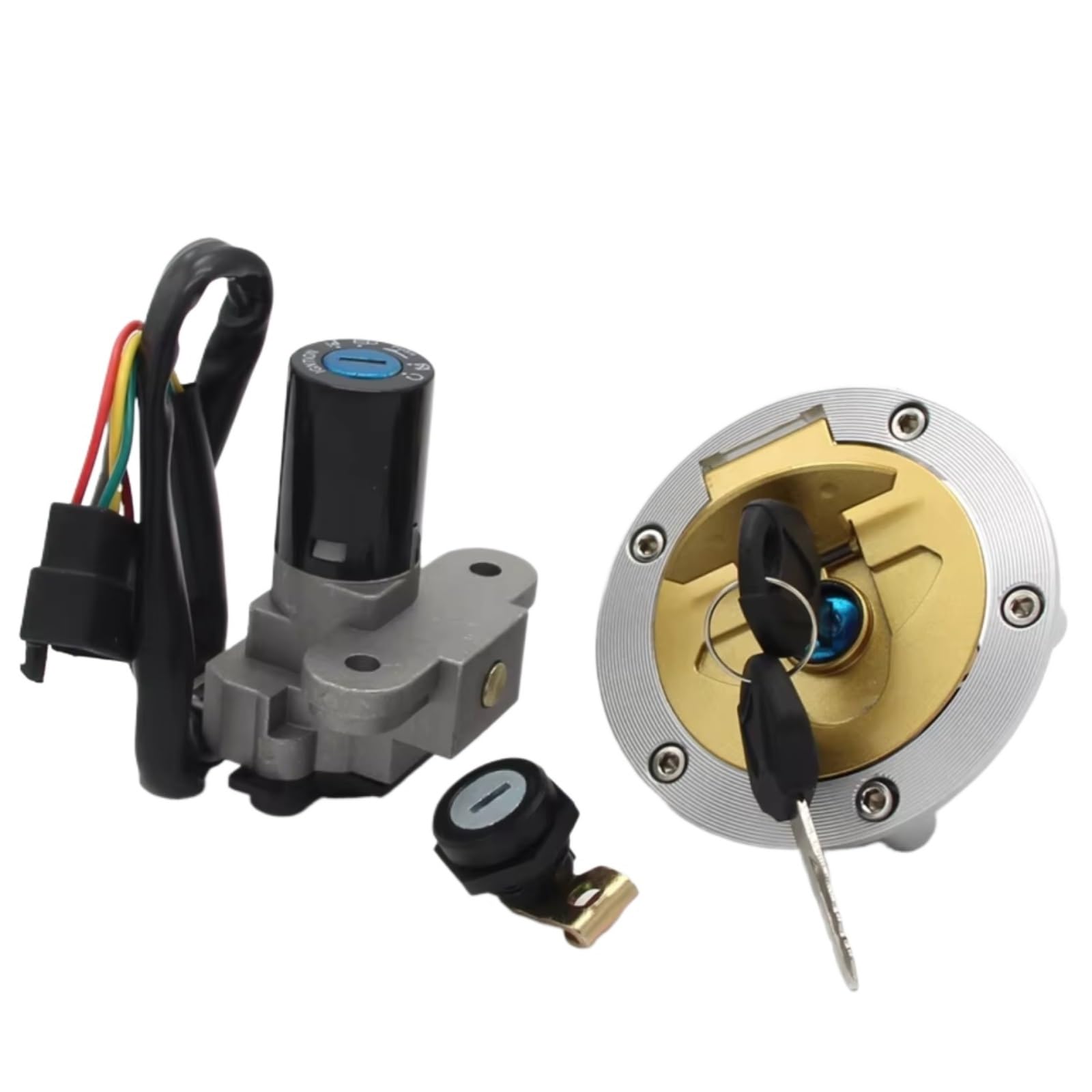 NOEyoue Zündschloss Kompatibel Mit Ducati Für 748 SP 1995–1997 Für 748 SPS 1998–1999 Für 749 2003–2006 Motorrad-Zündschalter-Tankdeckel NOEyoue Zündschloss Kompatibel Mit Ducati Für 748 SP 1995–1997 Für 748 SPS 1998–1999 Für 749 2003–2006 Motorrad-Zündschalter-Tankdeckel von NOEyoue