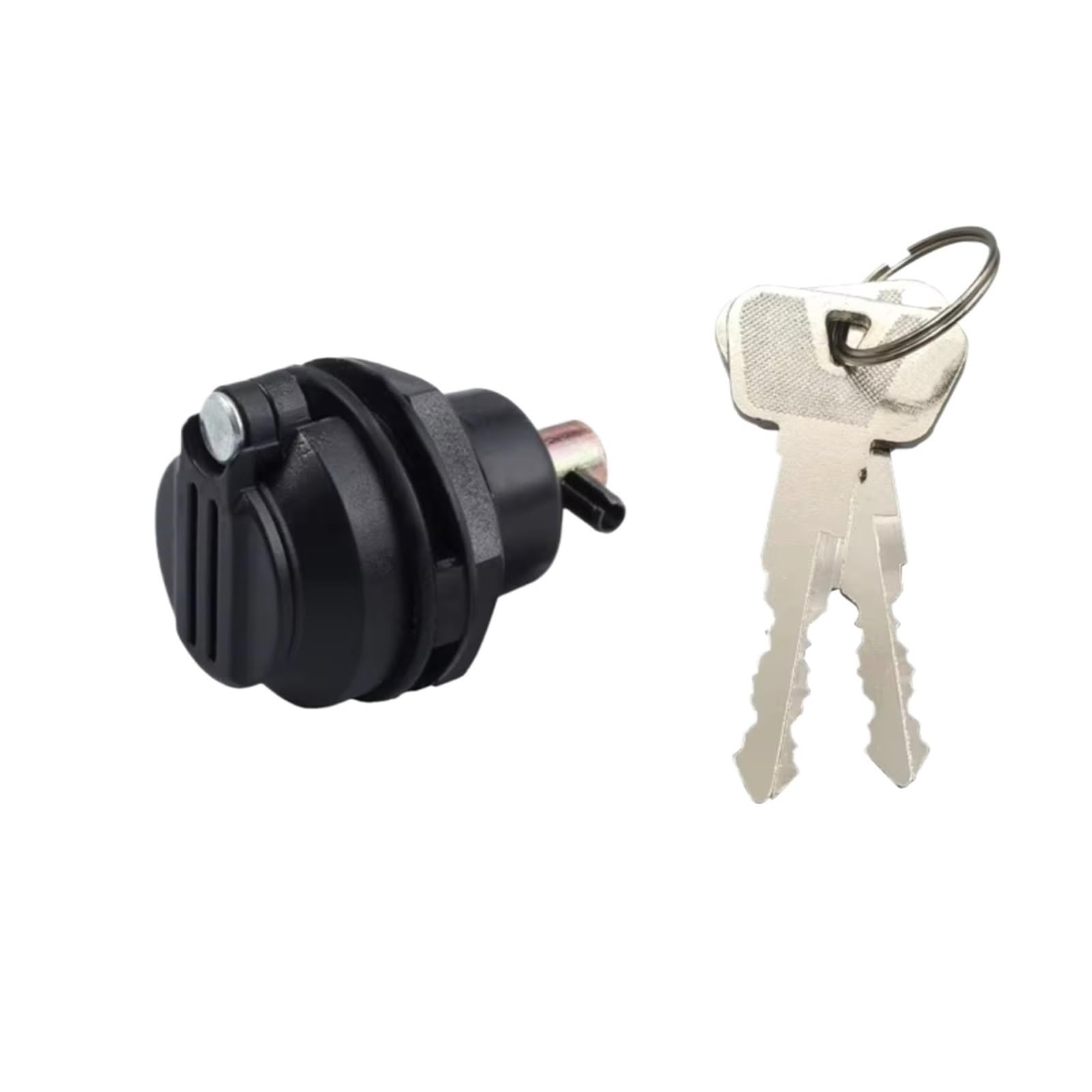 NOEyoue Zündschloss Kompatibel Mit Yamaha Für Jianshe Für YBR125 Für JYM125 2006 2007 2009. Schalter Starter Motorrad Zündschlüssel Tankdeckel-Abdeckungsschloss(Side Lock) von NOEyoue