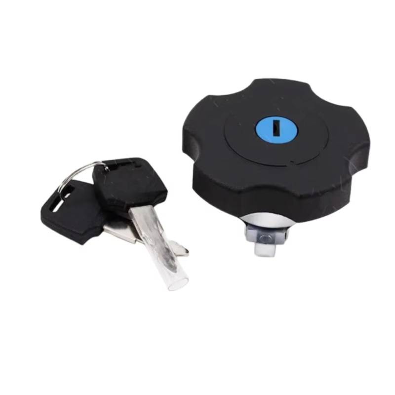 NOEyoue Zündschloss Kompatibel Mit Yamaha Für RZ125 Für RZ250 Für RZ350 Motorrad-Zündschalter Und Tankdeckel-Schlossschlüssel-Set Motorrad-Zubehör(Fuel Tank Cover) von NOEyoue