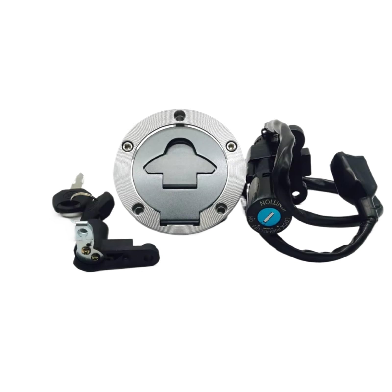 NOEyoue Zündschloss Kompatibel Mit Yamaha Für YZF-R25 Für YZF-R3 2015 2016 2017 2018 2019 Motorrad-Zündschalter Tankdeckel-Schließschlüssel Für Kit NOEyoue Zündschloss Kompatibel Mit Yamaha Für YZF-R25 Für YZF-R3 2015 2016 2017 2018 2019 Motorrad-Zündschalter Tankdeckel-Schließschlüssel Für Kit von NOEyoue