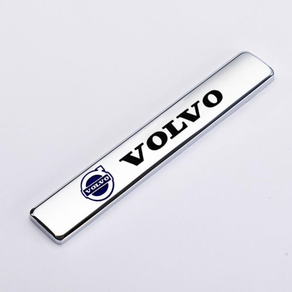 Auto ABS Letters Embleme Abzeichen Sticker Aufkleber, Für Volvo vorderer,Rear Boot Trunk/Kühlergrill/Lenkrad extern Zubehör Auto ABS Letters Embleme Abzeichen Sticker Aufkleber, Für Volvo vorderer,Rear Boot Trunk/Kühlergrill/Lenkrad extern Zubehör von NOGRAX