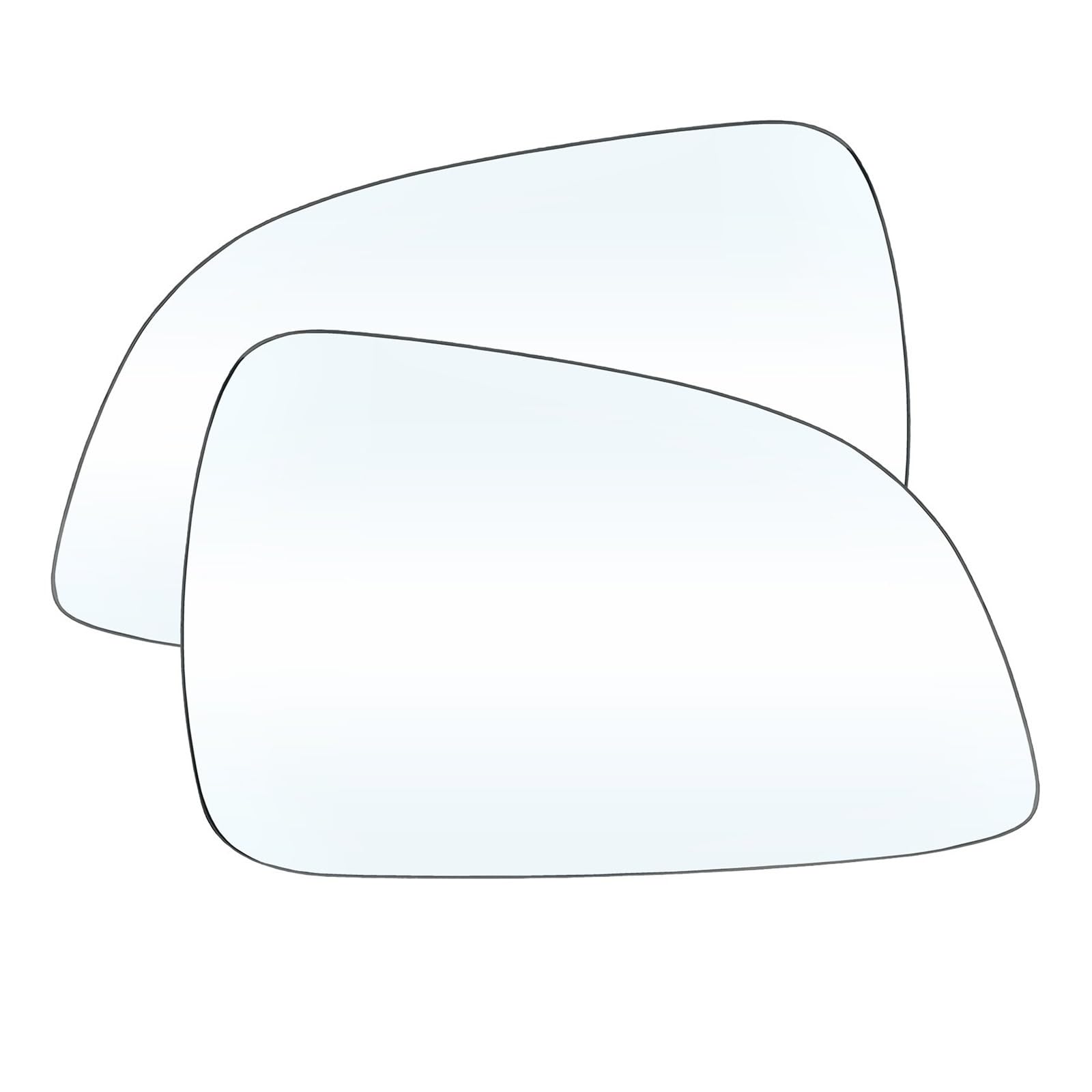 Außen Spiegelglas Für Opel Für Astra H 2009 2010 2011 Links & Rechts Flügel Spiegel Glas Erhitzt Auto Außen Teile Rückansicht Rück Konvexe Linse Außenspiegel Glas(Farbe:Pair) von NOKRGQW