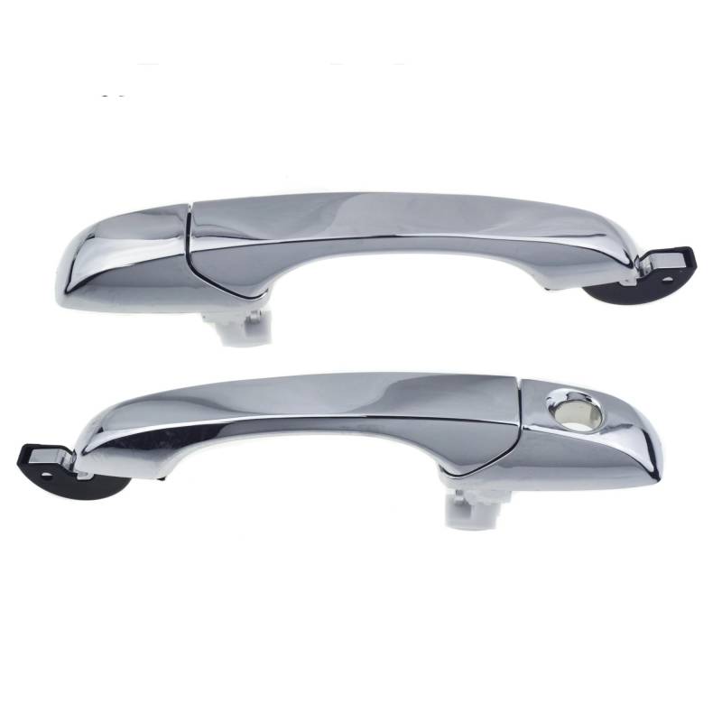 Auto Außentürgriff Für Chrysler Für 300C 2005-2010 Chrom Außen Außentürgriff Vorne oder Hinten Links oder Rechts Exterieur Auto Türgriff(2 Pcs Front Pair) von NOKRGQW