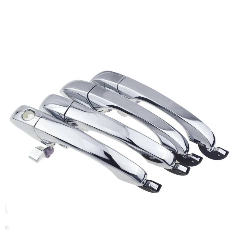 Auto Außentürgriff Für Chrysler Für 300C 2005-2010 Chrom Außen Außentürgriff Vorne oder Hinten Links oder Rechts Exterieur Auto Türgriff(4 Sides) von NOKRGQW