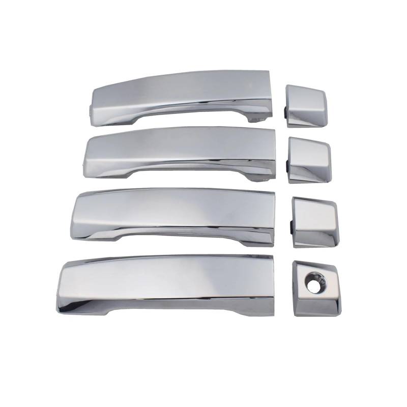Auto Außentürgriff Für Infiniti Für QX56 5.0L 5.6L Chrom Außentürgriff Vorne Hinten Links Rechts 80647ZC00A Exterieur Auto Türgriff(Front Rear 4 pcs) von NOKRGQW