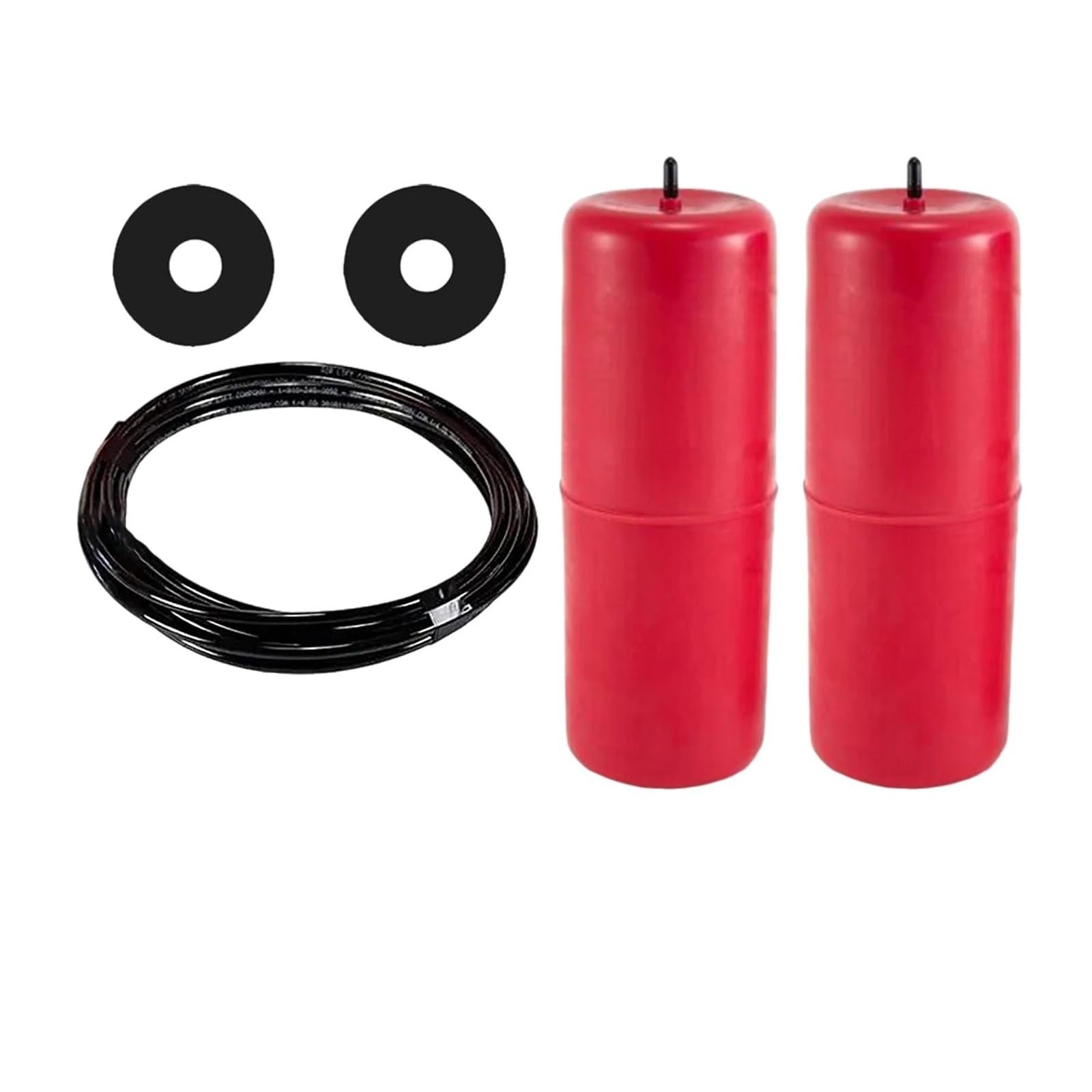 Auto Federbein Luftfeder Für 1500 Für Pickup 2009-2019 Luftfederung Kit 60818 Ersatzteile Professionelle Herstellung Load Assist Spring Kit Air Quellen Strut(Red) von NOKRGQW