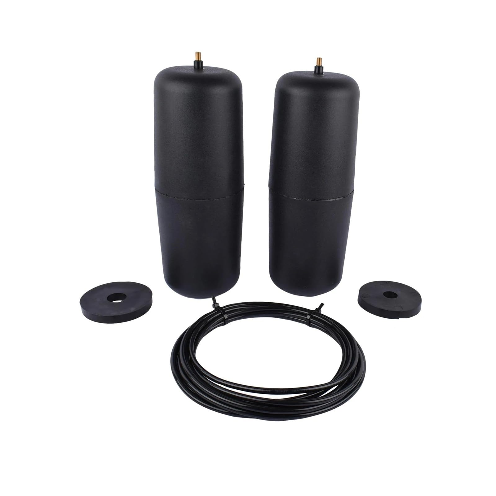Auto Federbein Luftfeder Für 1500 Für Pickup 2009-2019 Luftfederung Kit 60818 Ersatzteile Professionelle Herstellung Load Assist Spring Kit Air Quellen Strut(Schwarz) von NOKRGQW