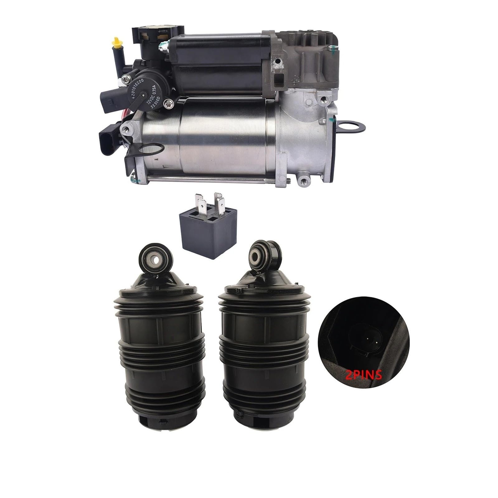 Auto Federbein Luftfeder Für E-Klasse Für S211 Für E 200 220 280 320 350 AP02 Paar Luftfederung Hinten + Kompressor 2113200925 2203200104 Air Quellen Strut Auto Federbein Luftfeder Für E-Klasse Für S211 Für E 200 220 280 320 350 AP02 Paar Luftfederung Hinten + Kompressor 2113200925 2203200104 Air Quellen Strut von NOKRGQW