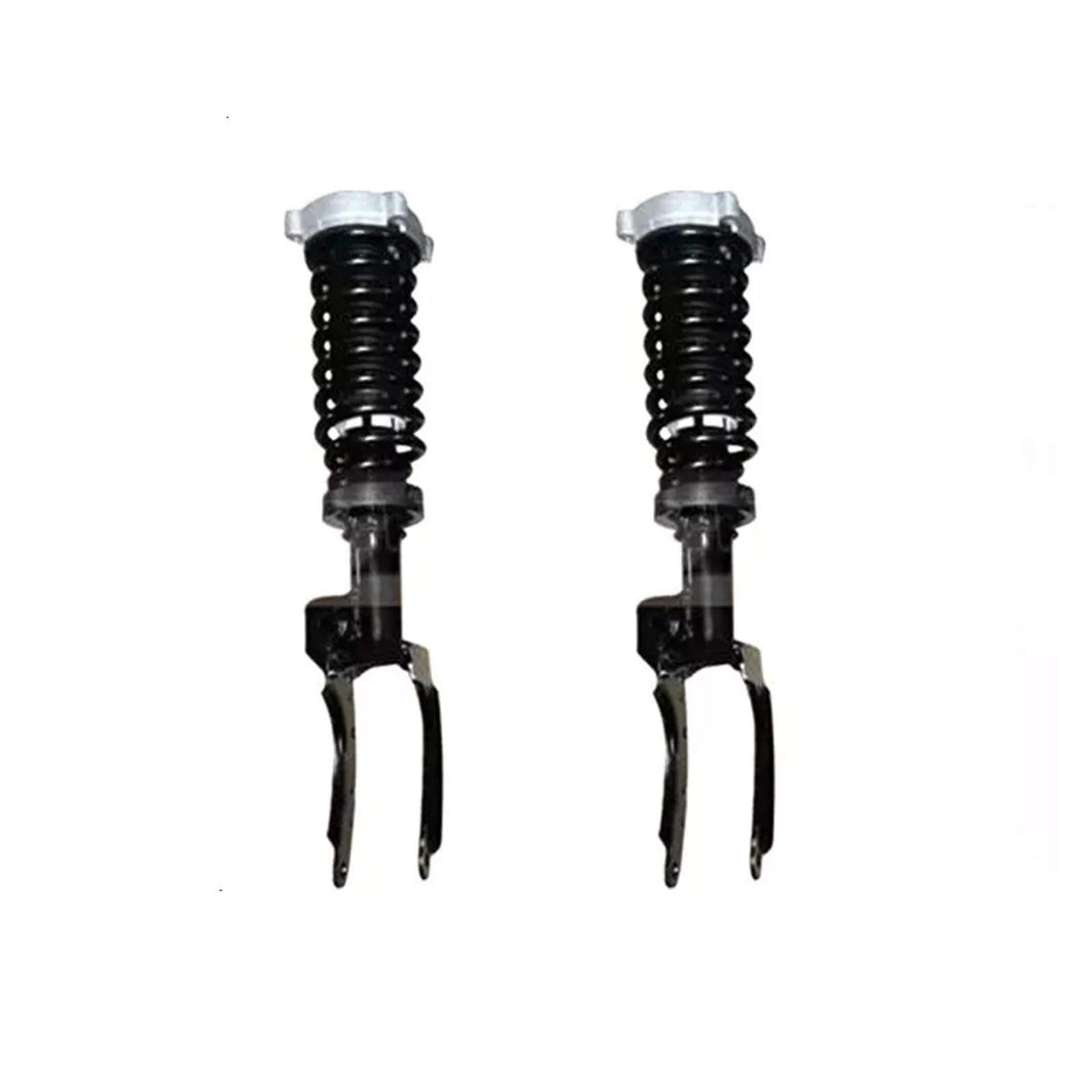 Auto Federbein Luftfeder Für VW Für Touareg Für 7L 2003-2010 2x Vorne Hinten Stoßdämpfer Federbein Schraubenfeder Montage Air Quellen Strut(Front) von NOKRGQW