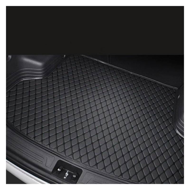 Auto Kofferraummatte Kofferraummatten Für Highlander Für Kluger Für Hybrid 2023 2022 (5 Sitze) Cargo Liner Auto-Innenausstattung Custom Automobiles Auto Kofferraum Schutzmatte(Black with Black) von NOKRGQW