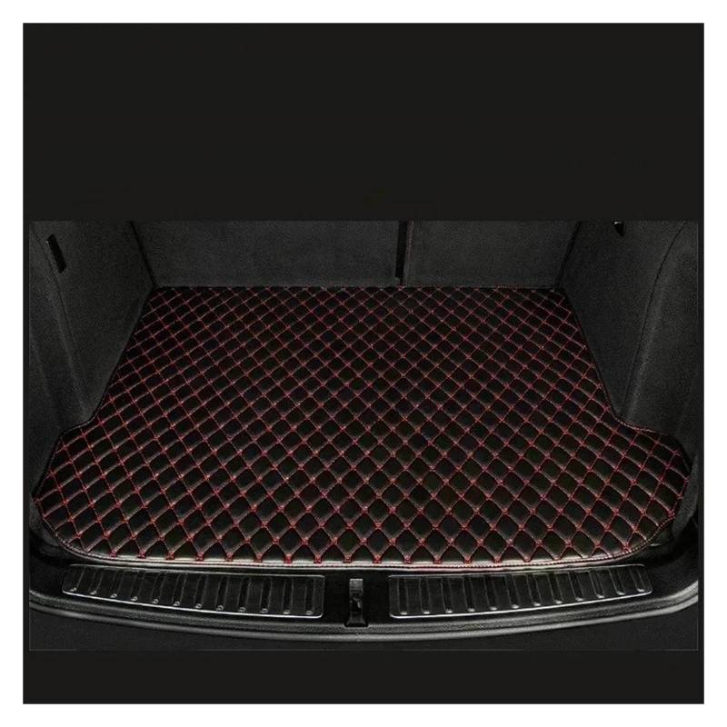 Auto Kofferraummatte Kofferraummatten Für Prius 2011 2010 2009 2008 2007 2006 Abdeckungen Cargo-Liner Teppiche Innenausstattung Fahrzeug Wasserdicht Auto Kofferraum Schutzmatte(Black with Red) von NOKRGQW