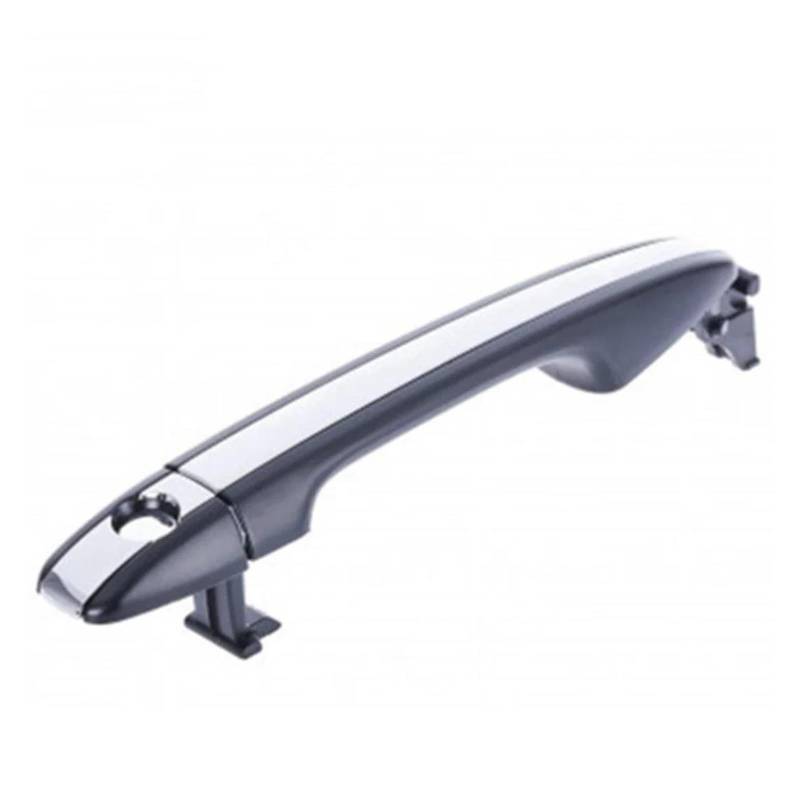 Auto Linkslenker Außentürgriff Außentürgriff Für Toyota Für VENZA 09–15, Linke Und Rechte Hälfte, Chrom Exterieur Auto Türgriff(Front Left with Hole) von NOKRGQW