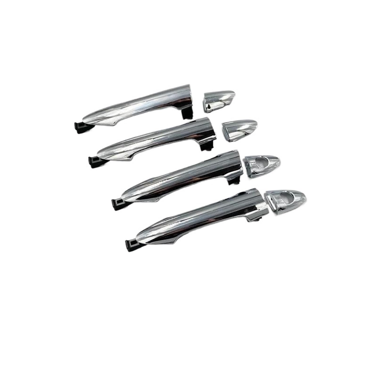 Auto Linkslenker Außentürgriff Chrom-Außengriff Für Vordertür Oder Hintertür Für Kia Picanto 2011–2016 Exterieur Auto Türgriff(Rear Right) von NOKRGQW
