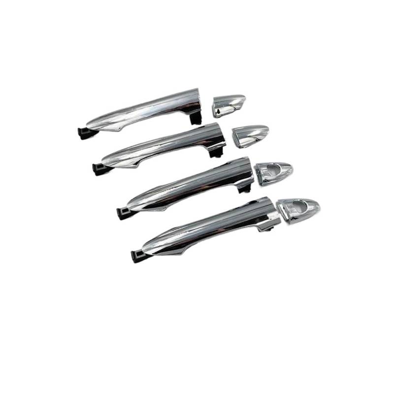 Auto Linkslenker Außentürgriff Chrom-Außengriff Für Vordertür Oder Hintertür Für Kia Picanto 2011–2016 Exterieur Auto Türgriff(Rear Right) von NOKRGQW