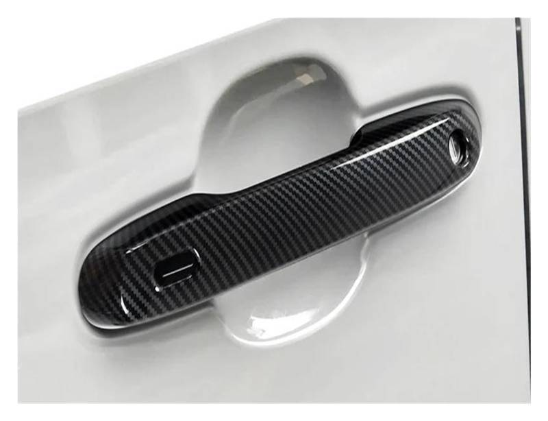 Auto Linkslenker Außentürgriff Für 2024 Für Toyota Für Land Für Cruiser 250 1958 Außerhalb Türgriffe Dekoration Abdeckung LC250 Außen Verbesserte Zubehör Chrom Tuning Exterieur Auto Türgriff(B fiber p von NOKRGQW
