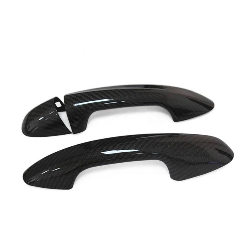 Auto Linkslenker Außentürgriff Für Benz Für S-Klasse W222 2014-2020 Auto Zubehör Real Carbon Fiber Türgriff Abdeckung Rahmen Aufkleber Außen Trim Bodykit Exterieur Auto Türgriff(2 Doors-NO Sensor) von NOKRGQW