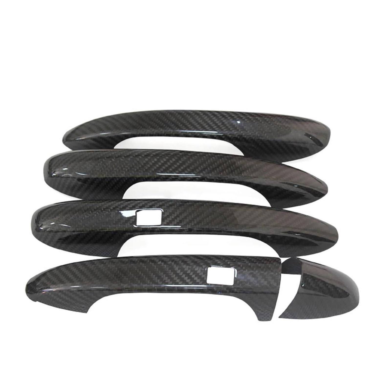 Auto Linkslenker Außentürgriff Für Benz Für S-Klasse W222 2014-2020 Auto Zubehör Real Carbon Fiber Türgriff Abdeckung Rahmen Aufkleber Außen Trim Bodykit Exterieur Auto Türgriff(4 Doors-2 SENSORS) von NOKRGQW