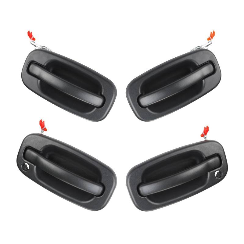 Auto Linkslenker Außentürgriff Für Chevy Für Silverado 1999 2000 2001 2002 2003 2004 2005 2006 15034985 15721571 Auto Außerhalb Außentür Griff Auto Zubehör Exterieur Auto Türgriff(4pcs) von NOKRGQW