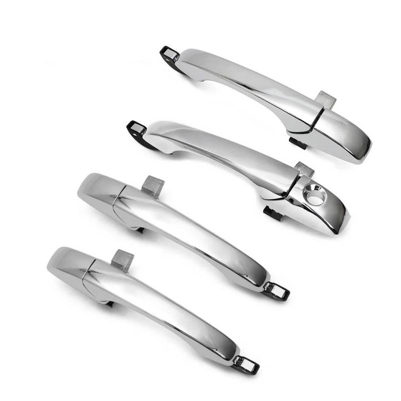 Auto Linkslenker Außentürgriff Für Chrysler 300C 2005-2010 Für Dodge Magnum 2005 2006 2007 2008 5065800AG 5065800AE Auto Vordere Tür Hinten Tür Äußere Griff Chrom Exterieur Auto Türgriff(Rear left-rig von NOKRGQW