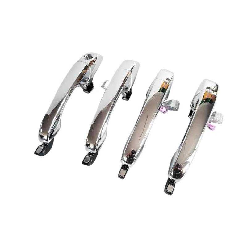 Auto Linkslenker Außentürgriff Für Chrysler 300c Vordertür Hintertür Außengriff Chrom 2005-2010 Für Dodge Magnum 2005-2008 Ladung Chrom Exterieur Auto Türgriff(Rear Right) von NOKRGQW