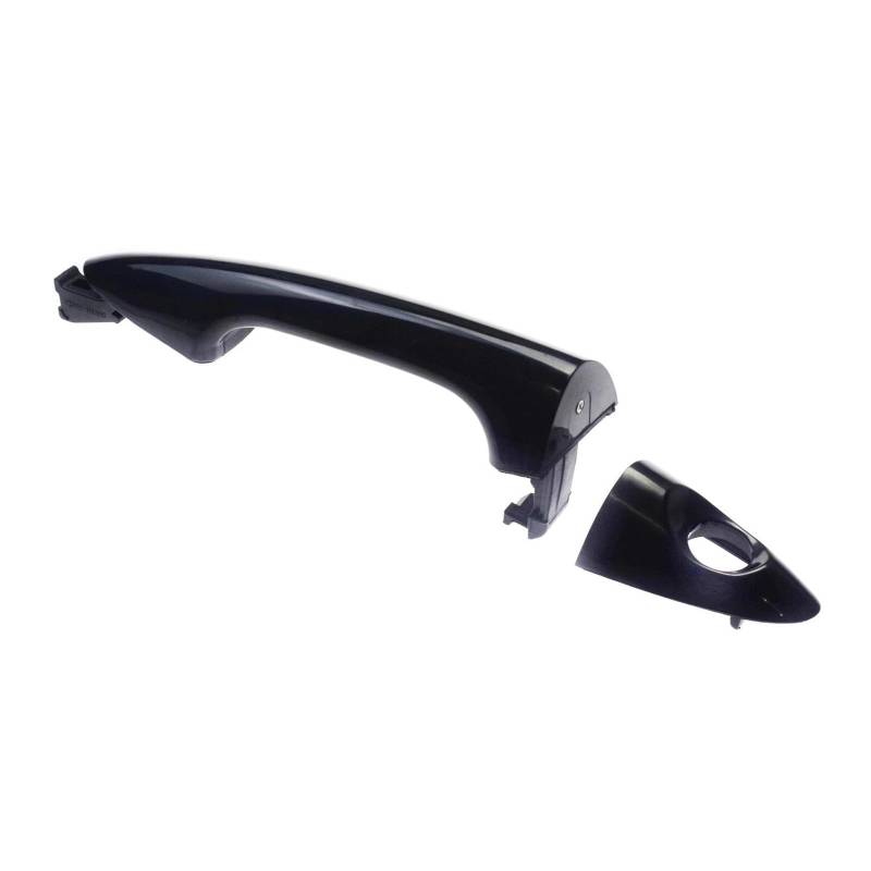 Auto Linkslenker Außentürgriff Für Hyundai Für Accent 2012-2017 826611R050 826621R060 Schwarz Auto Außentür Griff Exterieur Auto Türgriff(Front Left) von NOKRGQW
