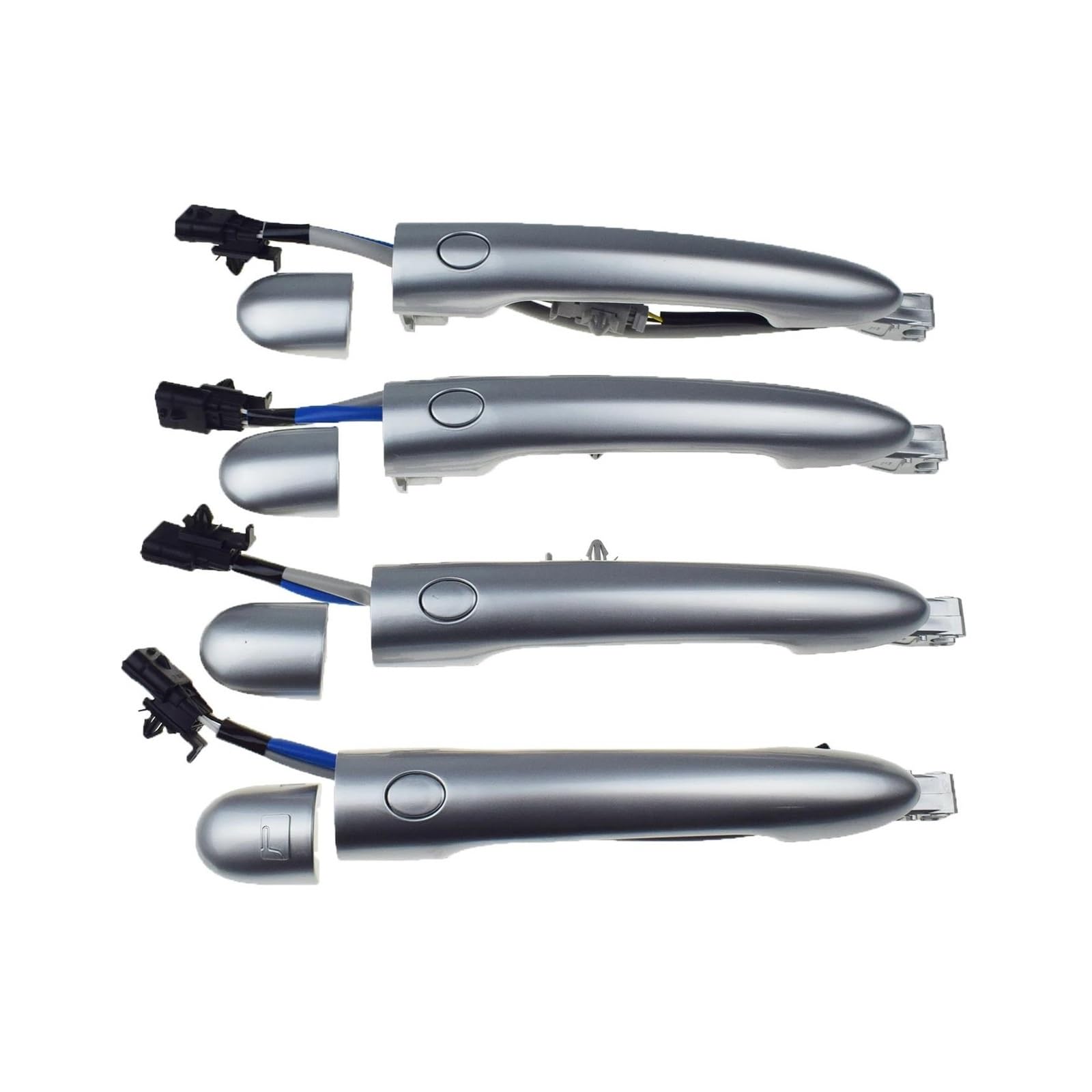 Auto Linkslenker Außentürgriff Für Koleos 2009-2018 80640-JY01B, 80640-JY01A 80647-JY01A Vorne Hinten Links Rechts Außentürgriff Exterieur Auto Türgriff(4pcs a kit) von NOKRGQW
