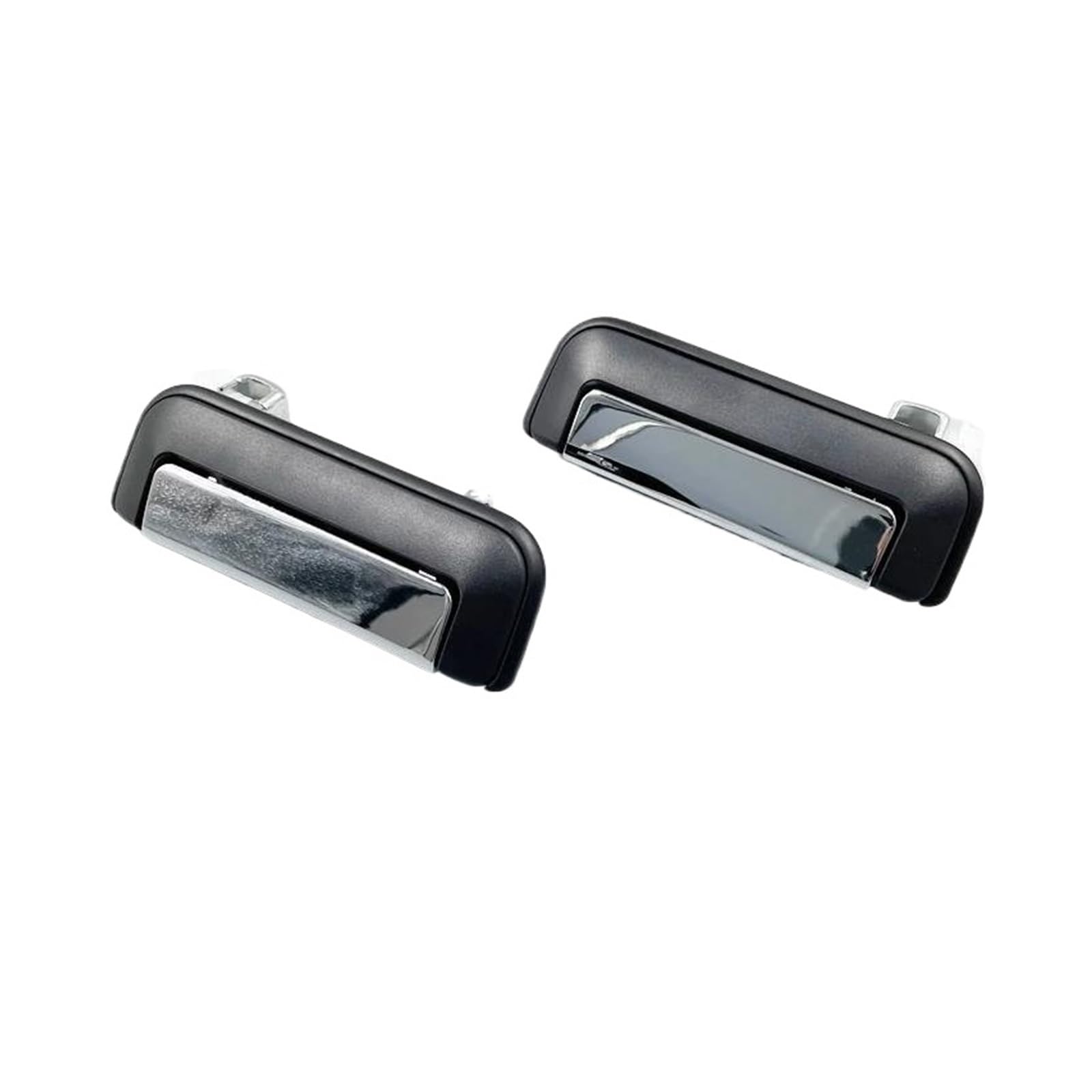 Auto Linkslenker Außentürgriff Für Mitsubishi L200 Pickup L300 Van 1999–2004, Chrom-Griff Mit Schwarzer Zierleiste, Passend Für Den Türaußengriff Exterieur Auto Türgriff(Left Side) von NOKRGQW
