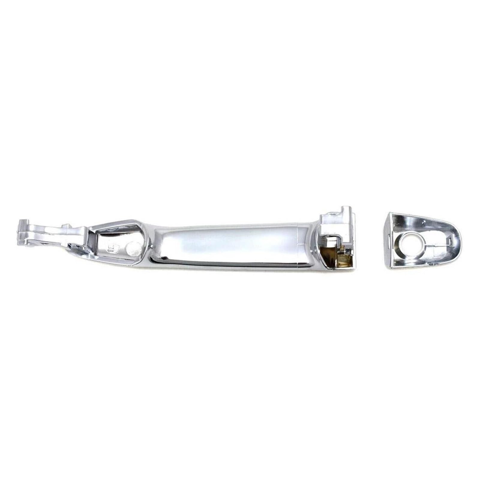 Auto Linkslenker Außentürgriff Für Toyota Für Camry 2007-2011 Vorne Hinten Links Rechts Chrom Und Schwarz Außentürgriff Exterieur Auto Türgriff(Chrome,Rear Left) von NOKRGQW