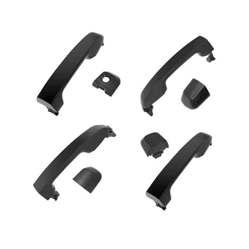 Auto Linkslenker Außentürgriff Für Toyota Prado Landcruiser 2010 2011 2012 2013 2014 2015 2016 2017 Außentür Griff Ersatz Zubehör 69211-60090 Exterieur Auto Türgriff(4pcs Sets) von NOKRGQW