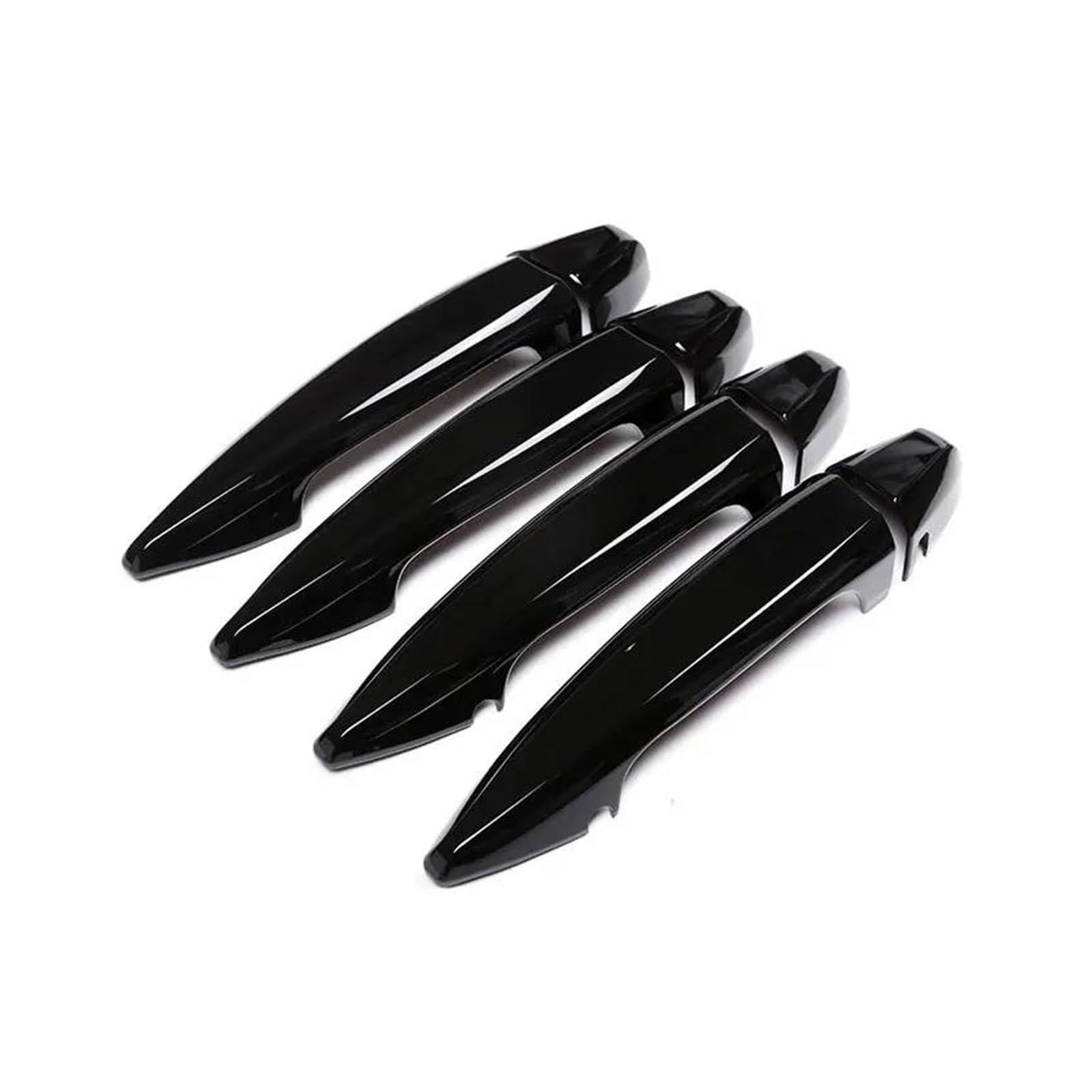 Auto Linkslenker Außentürgriff Für X1 F48 Für X5 Für X6 F15 F16 2016 2017 Auto-Styling Außentür Griff Pull Carbon Fiber Texture Abdeckung Dekor Exterieur Auto Türgriff(Bright Black) von NOKRGQW