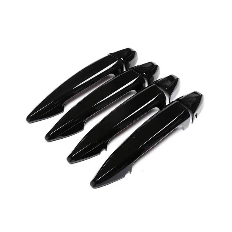Auto Linkslenker Außentürgriff Für X1 F48 Für X5 Für X6 F15 F16 2016 2017 Auto-Styling Außentür Griff Pull Carbon Fiber Texture Abdeckung Dekor Exterieur Auto Türgriff(Bright Black) von NOKRGQW